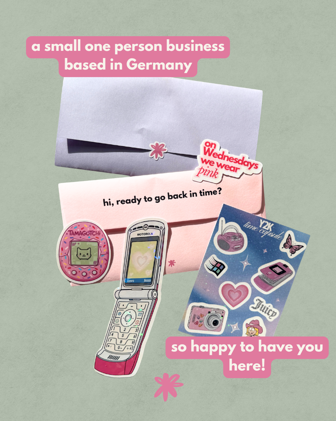 Surprise stationery mail club