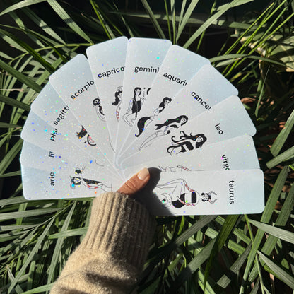 zodiac sign capricorn bookmark