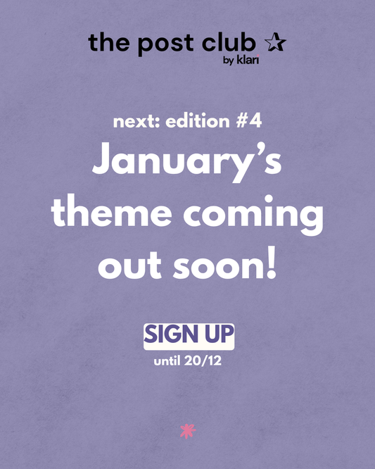 the post club ✰ by klari (January)