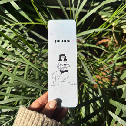 zodiac sign pieces bookmark