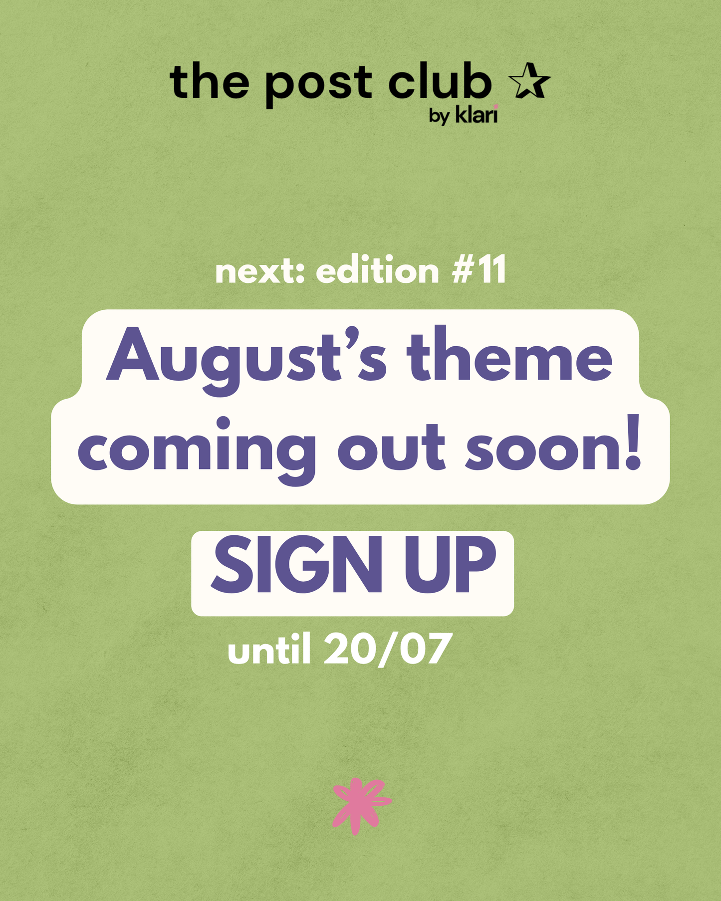 Monthly surprise stationery mail club: the post club ✰ by klari (August)