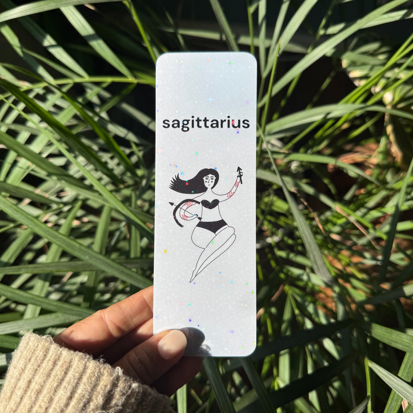 zodiac sign sagittarius bookmark