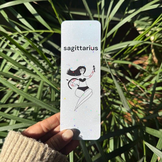 zodiac sign sagittarius bookmark