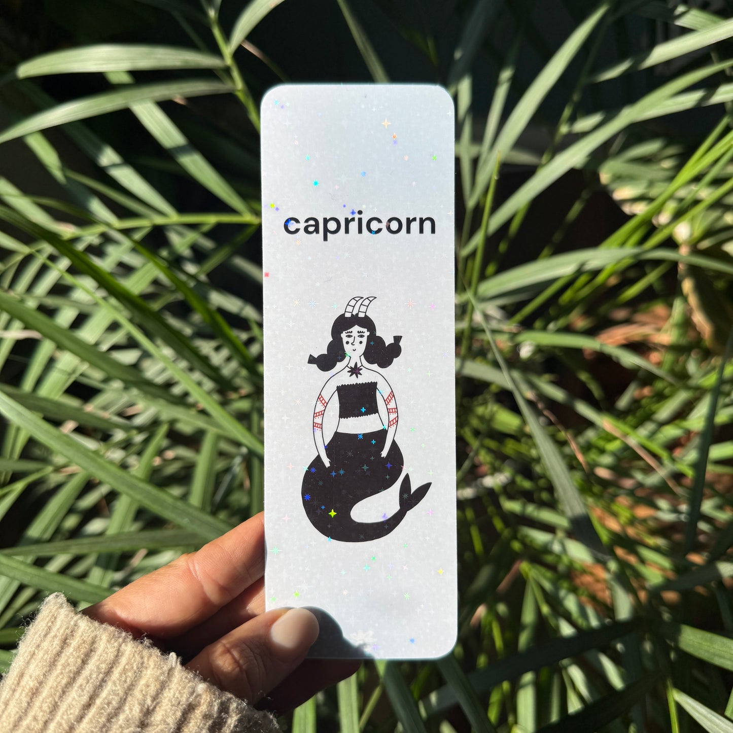 zodiac sign capricorn bookmark