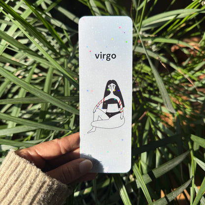 zodiac sign virgo bookmark