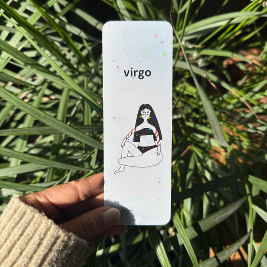 zodiac sign virgo bookmark