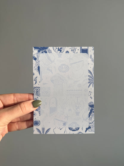 greek mythology 10 pages notepad — the post club by klari ✰ edition #6