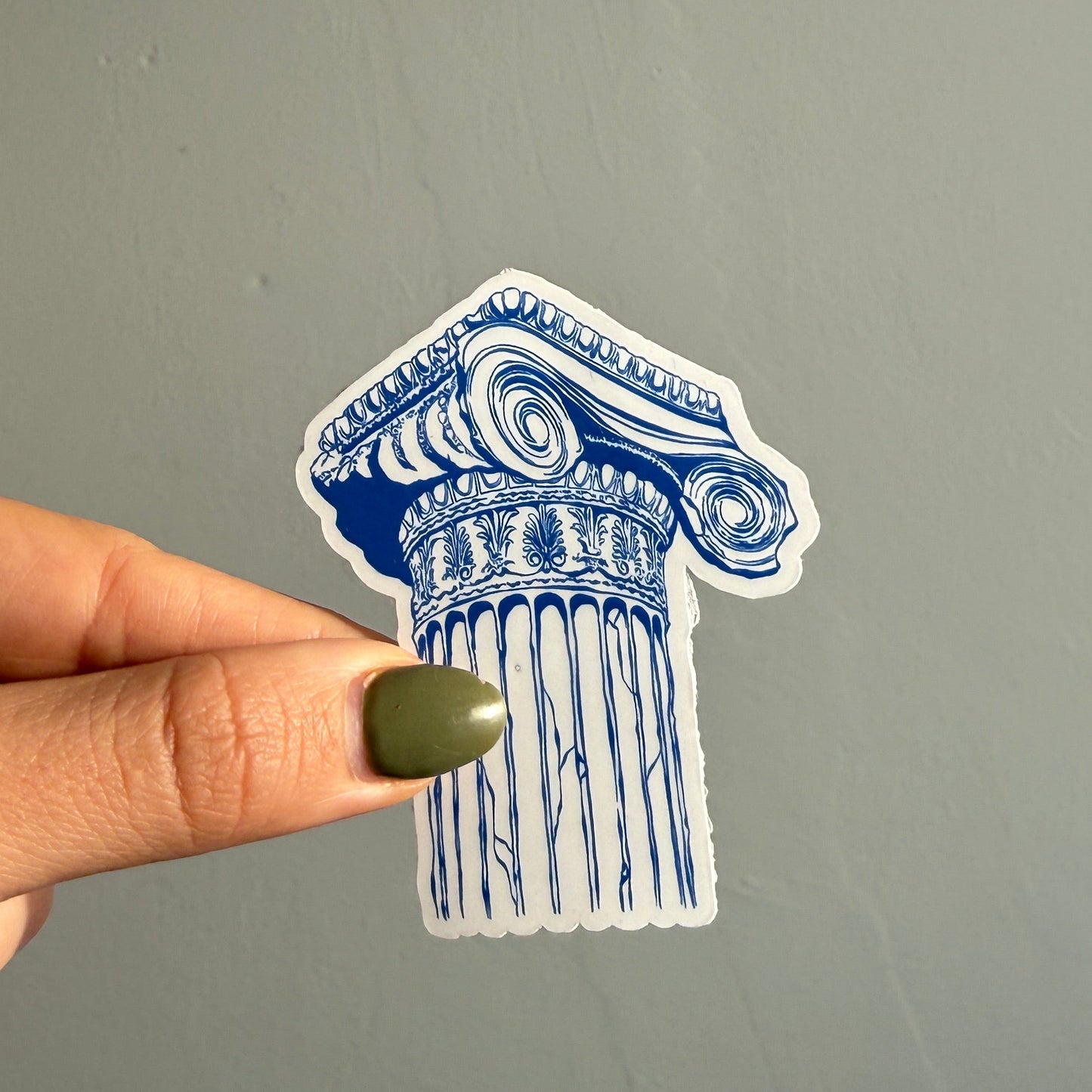 ionic column sticker -  the post club ✰ by klari edition #6