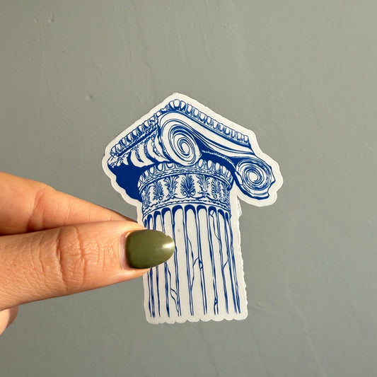 ionic column sticker -  the post club ✰ by klari edition #6