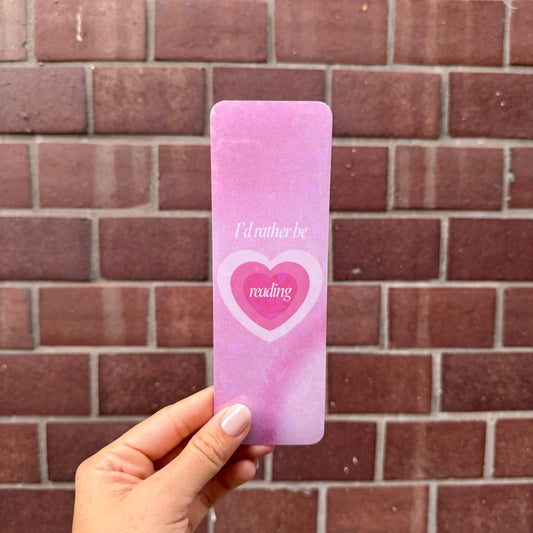 I'd rather be reading bookmark