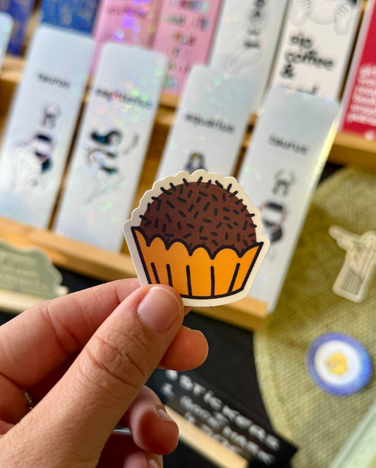 brigadeiro sticker - little icons of Brazil collection