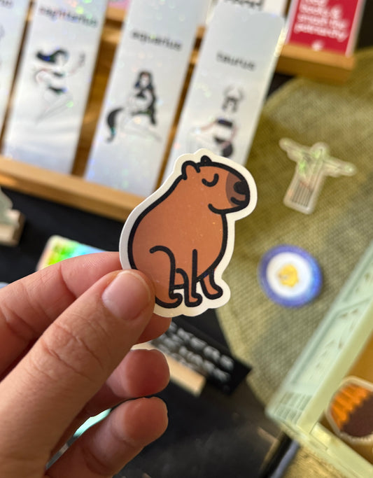 capybara/capivara sticker - little icons of Brazil collection