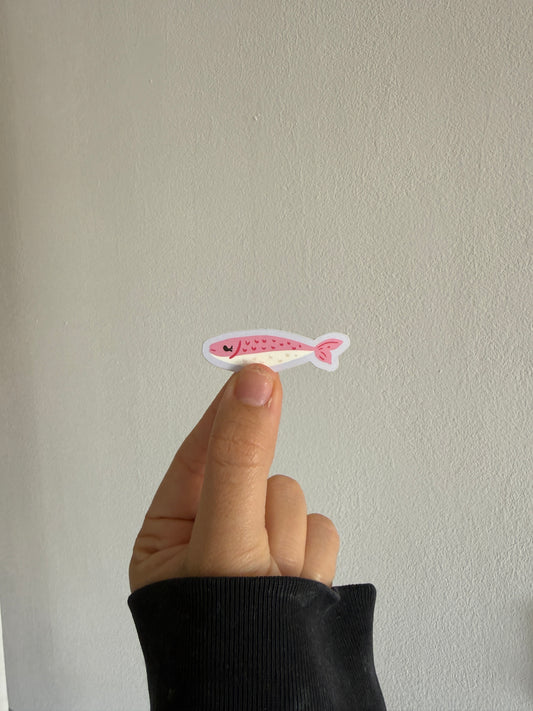 Mini Sardine Sticker — the post club by klari ✰ edition "Sardines Summer"
