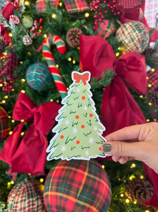 xmas tree card  - the post club ✰ by klari edition #3