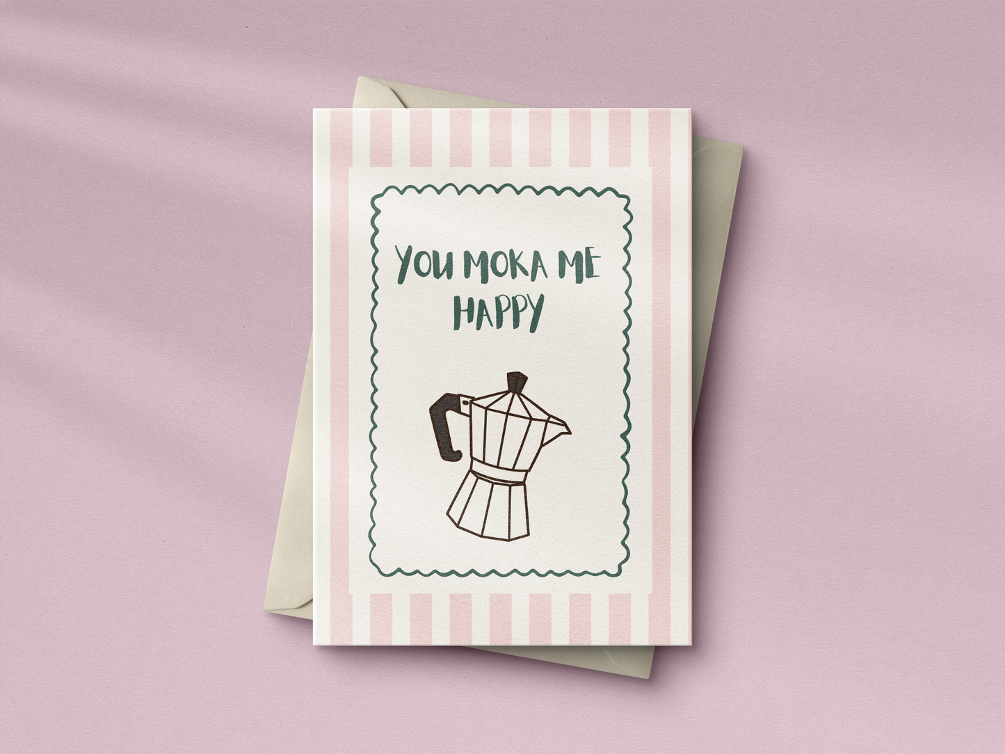 you moka me happy card