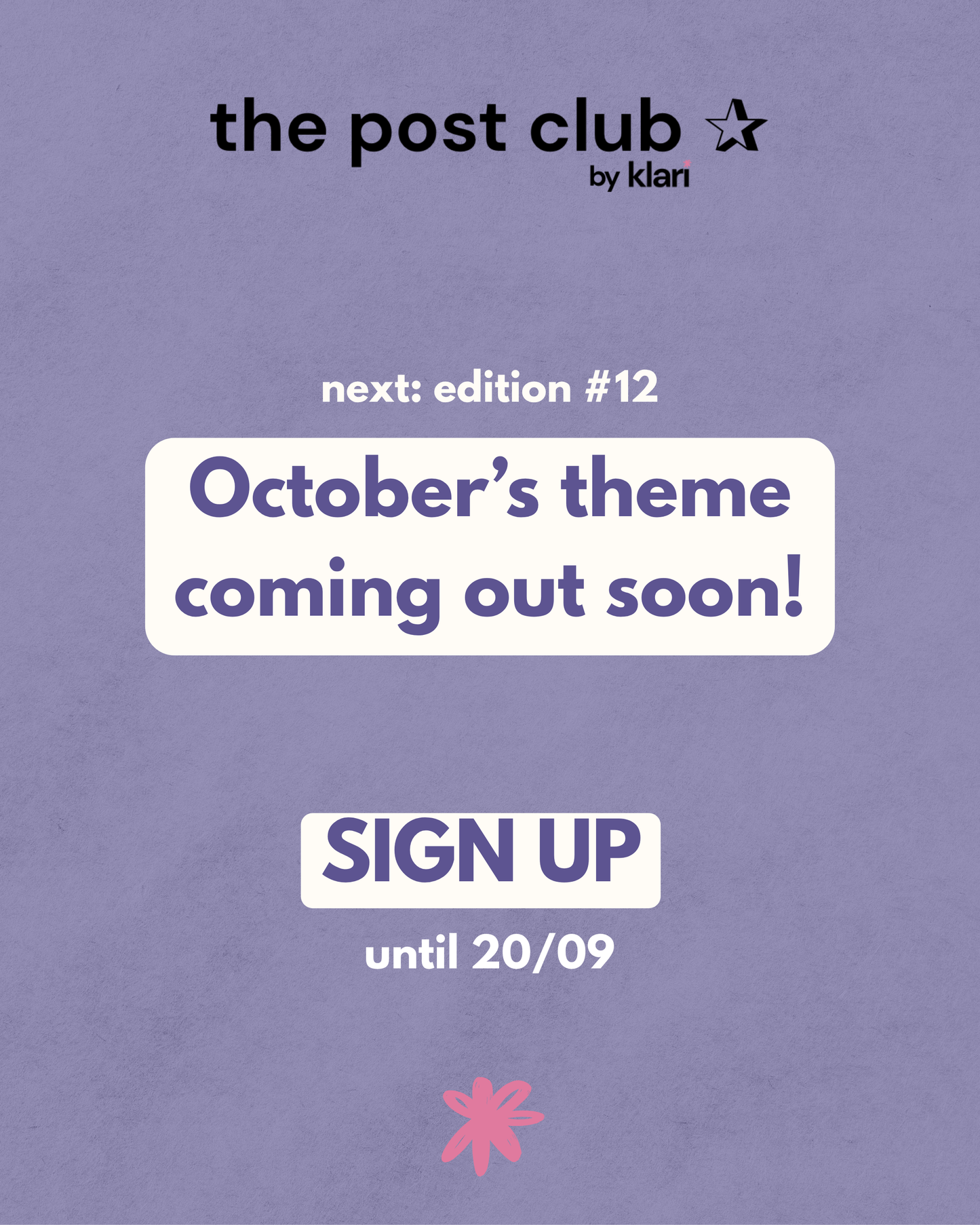 Monthly surprise stationery mail club: the post club ✰ by klari (Shipping in October)